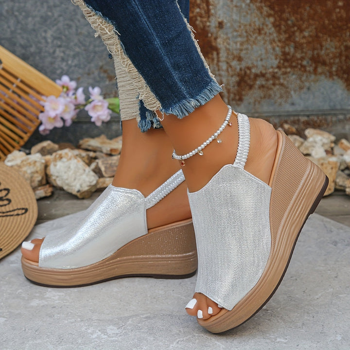 Oriana | Sandali con Zeppa Comfort