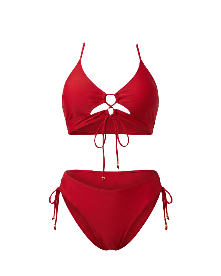 Cala | Bikini con Laccetti e Dettaglio Annodato
