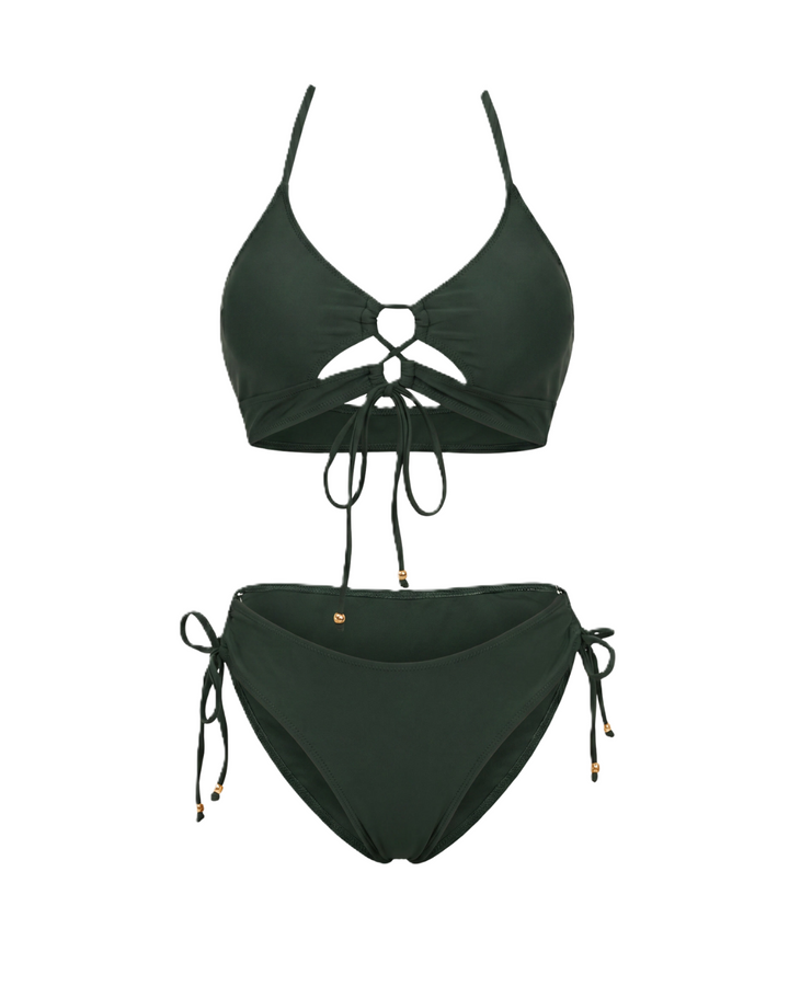 Cala | Bikini con Laccetti e Dettaglio Annodato
