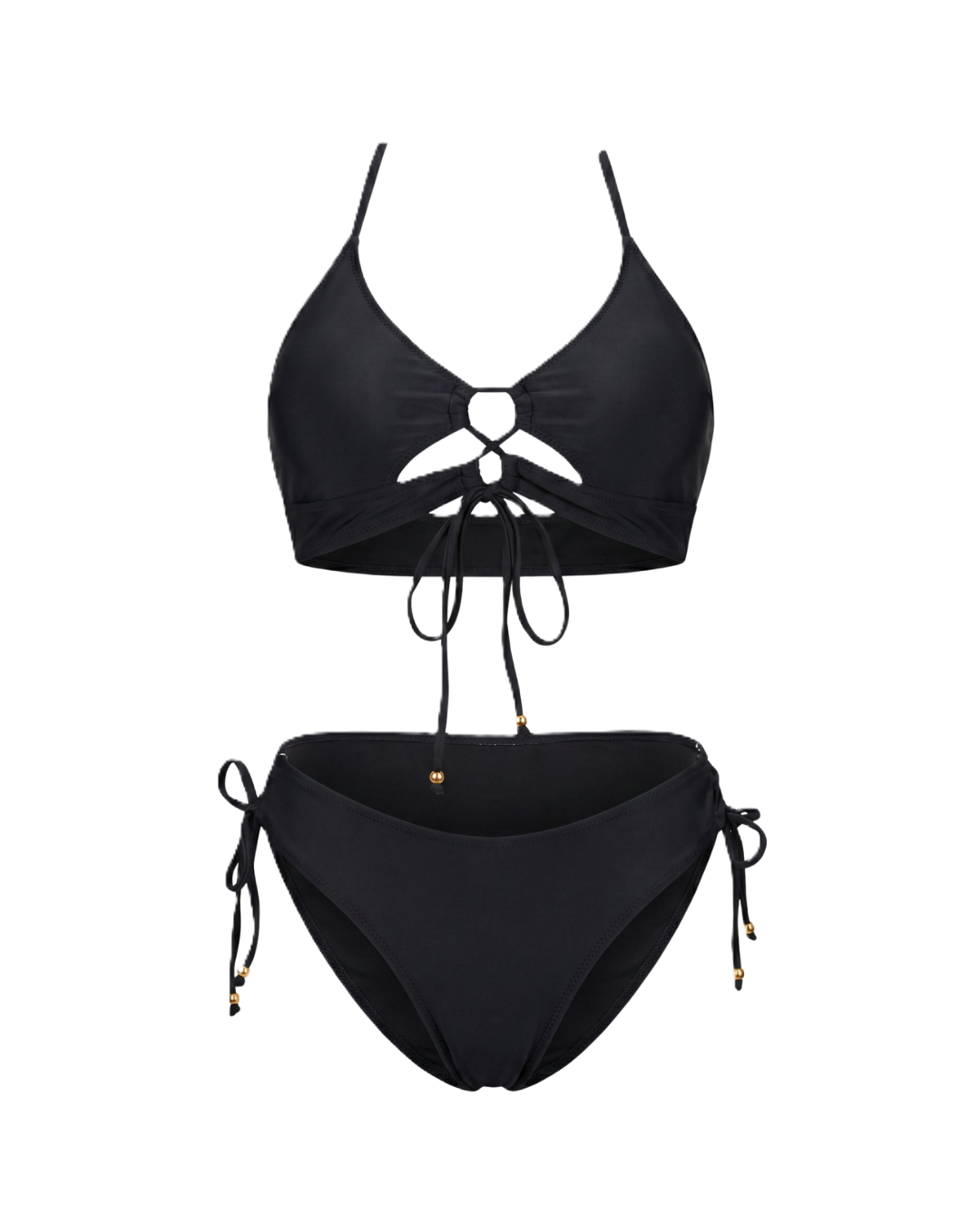 Cala | Bikini con Laccetti e Dettaglio Annodato