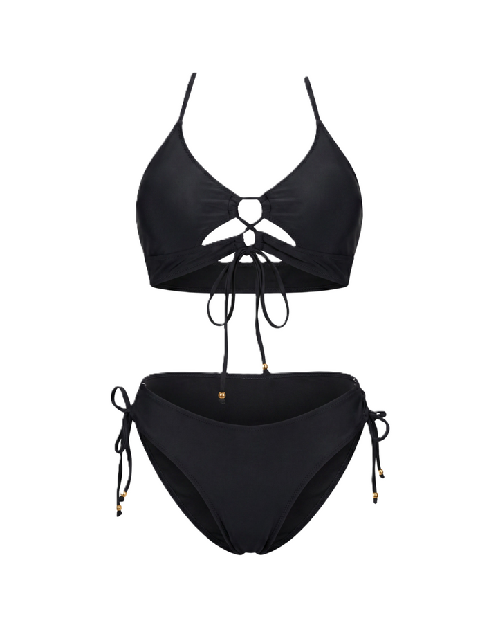 Cala | Bikini con Laccetti e Dettaglio Annodato