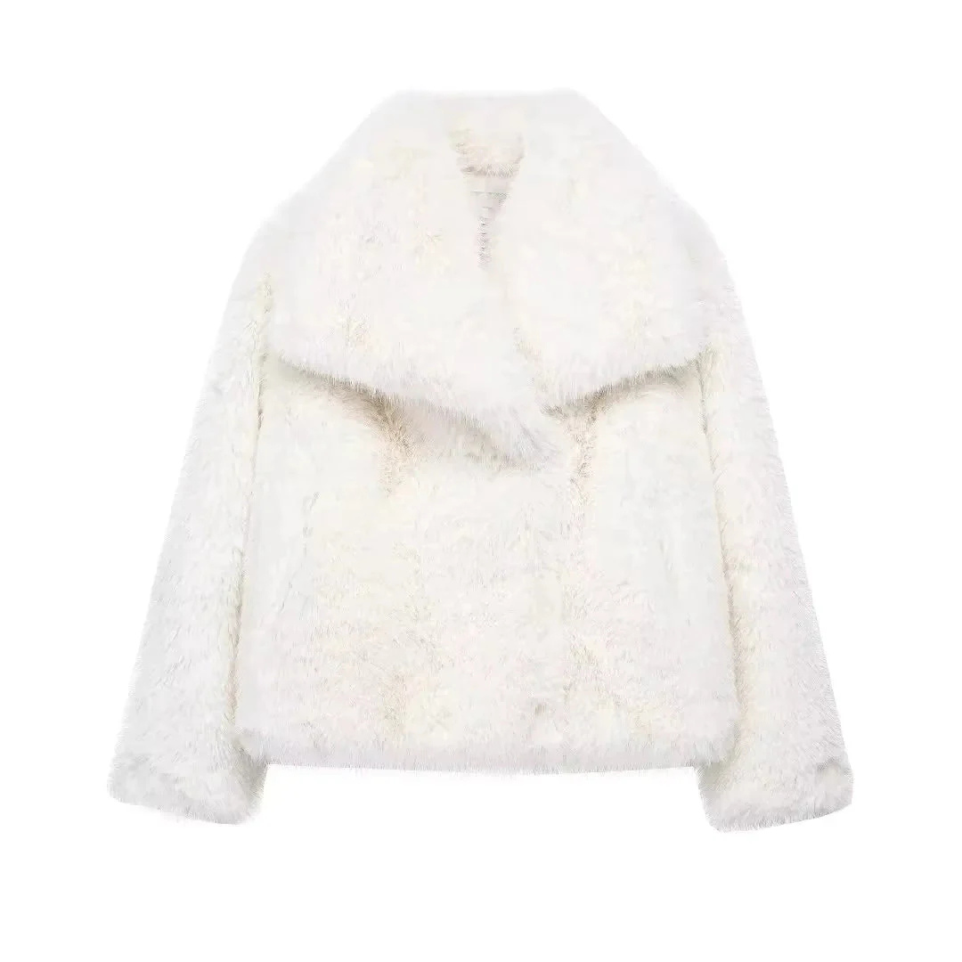 Iolanda | Cappotto in pelliccia sintetica