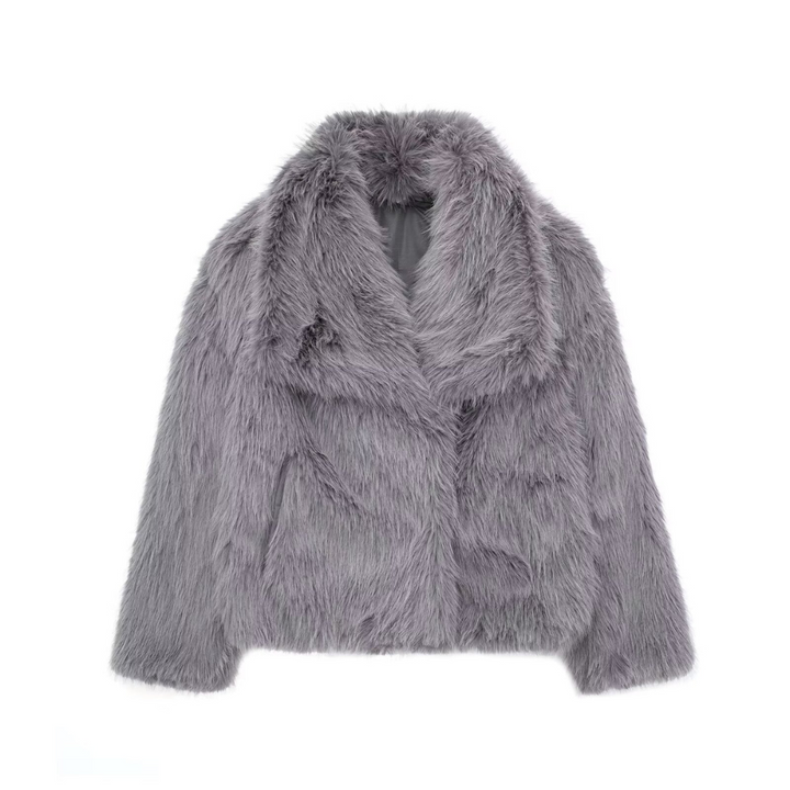 Iolanda | Cappotto in pelliccia sintetica
