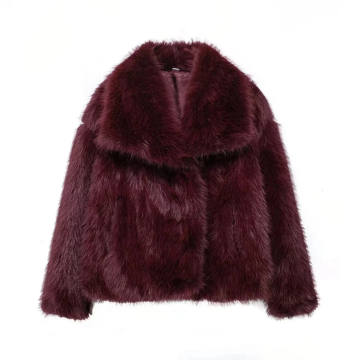 Iolanda | Cappotto in pelliccia sintetica