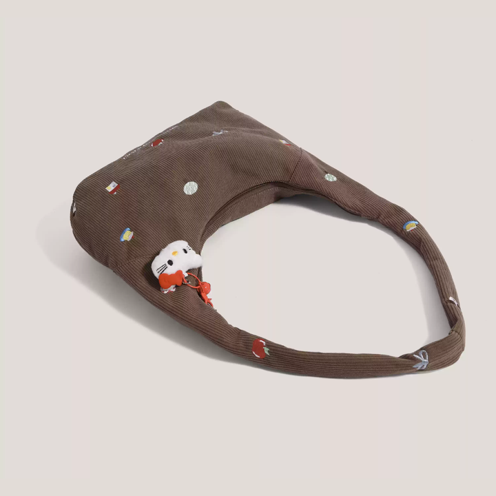 Borsa in Velluto a Coste