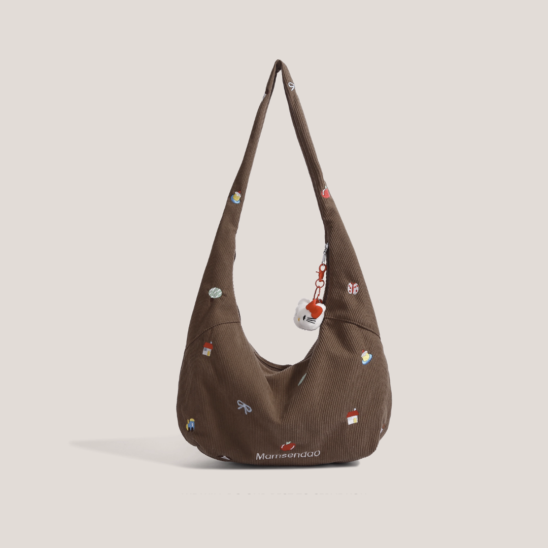 Borsa in Velluto a Coste
