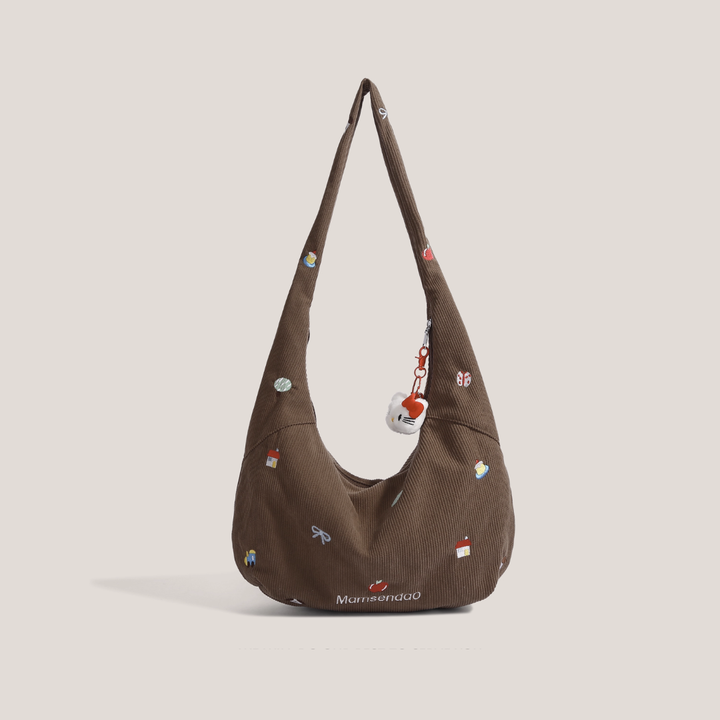Borsa in Velluto a Coste