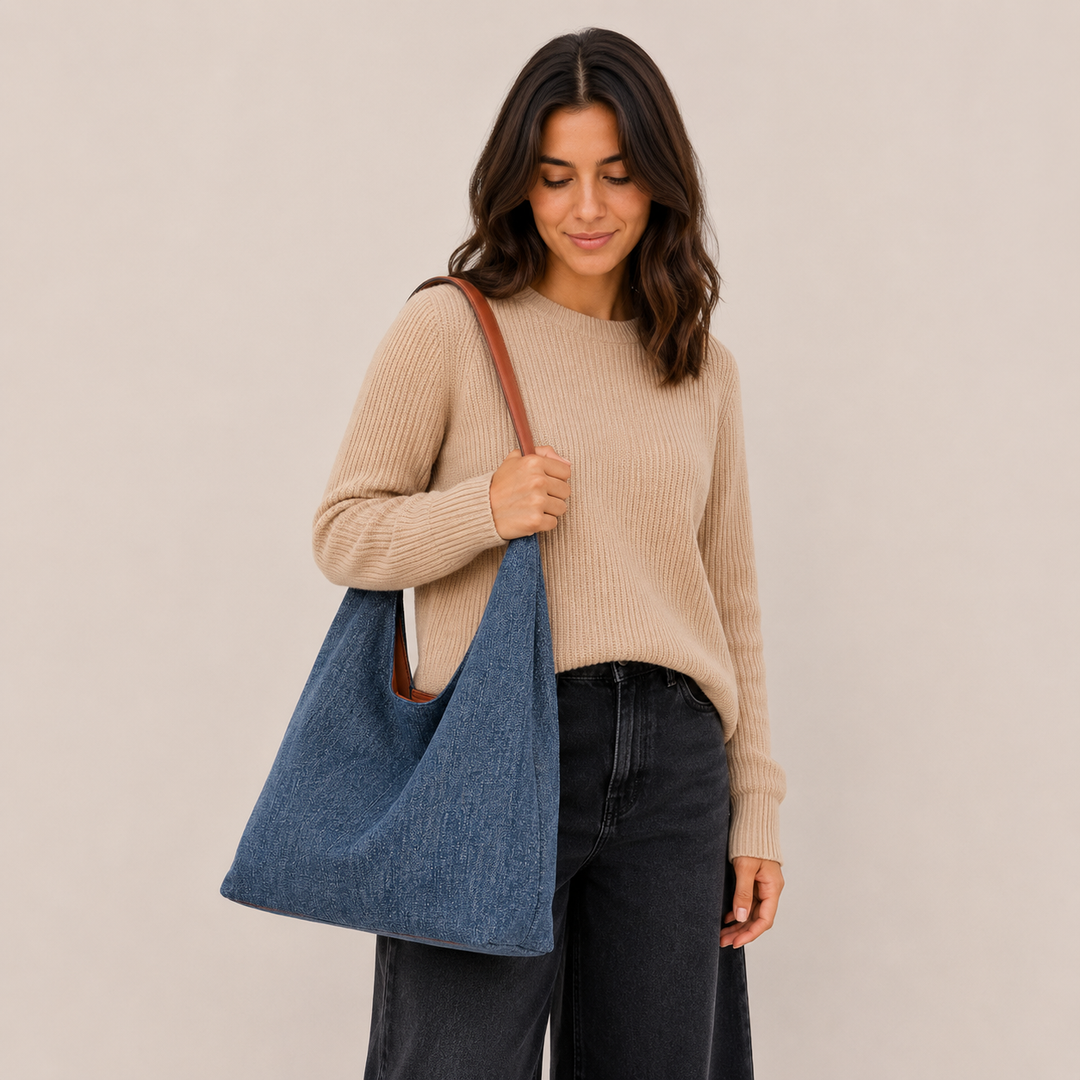 Borsa Tote Indigo
