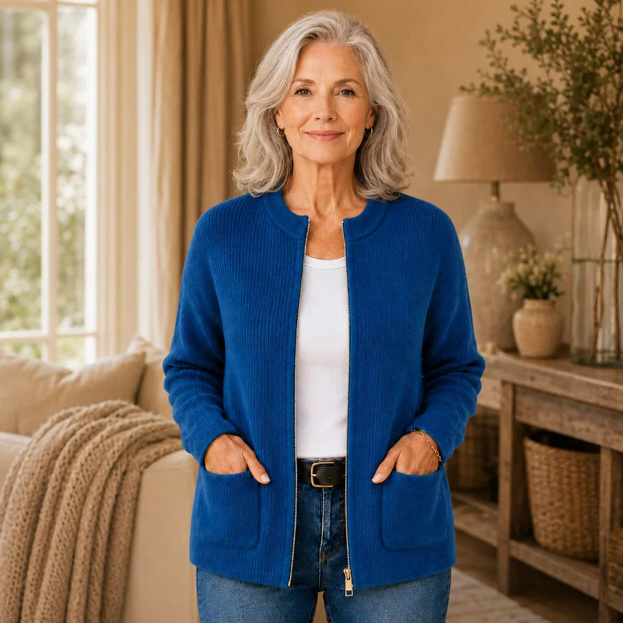 Patrizia | Cardigan in Maglia Senza Tempo
