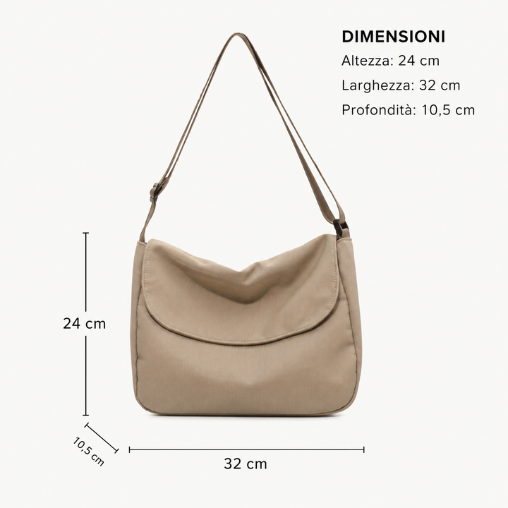 Valentina | Borsa a Tracolla in Nylon