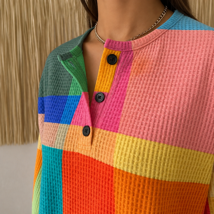 Clementina | Maglione a Nido d'Ape
