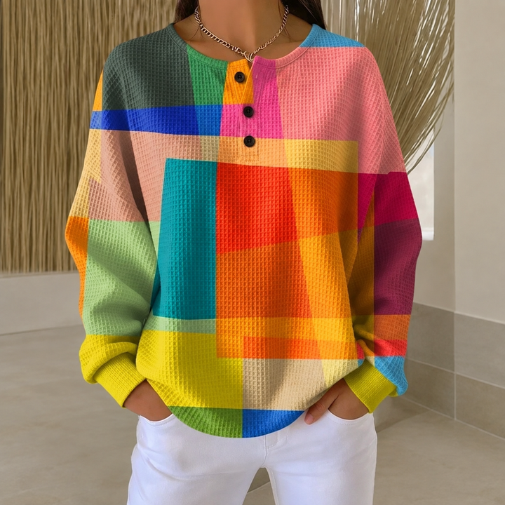 Clementina | Maglione a Nido d'Ape