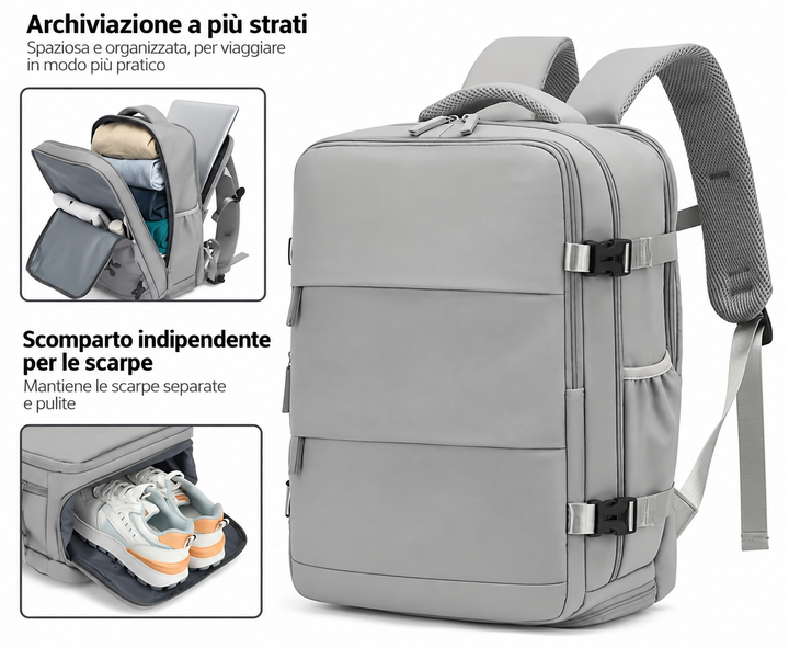 Tarsilla | Zaino da Viaggio 40 Litri