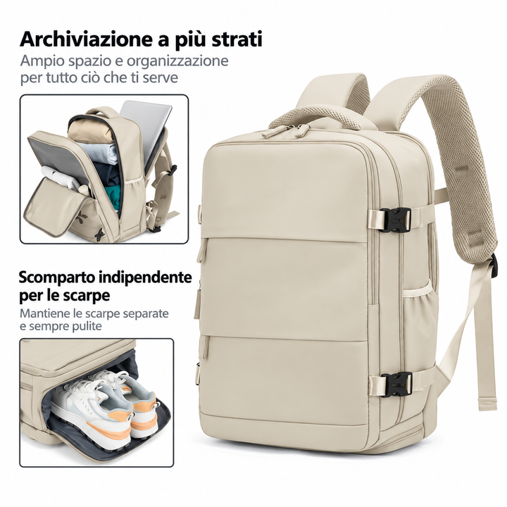 Tarsilla | Zaino da Viaggio 40 Litri