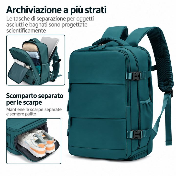 Tarsilla | Zaino da Viaggio 40 Litri