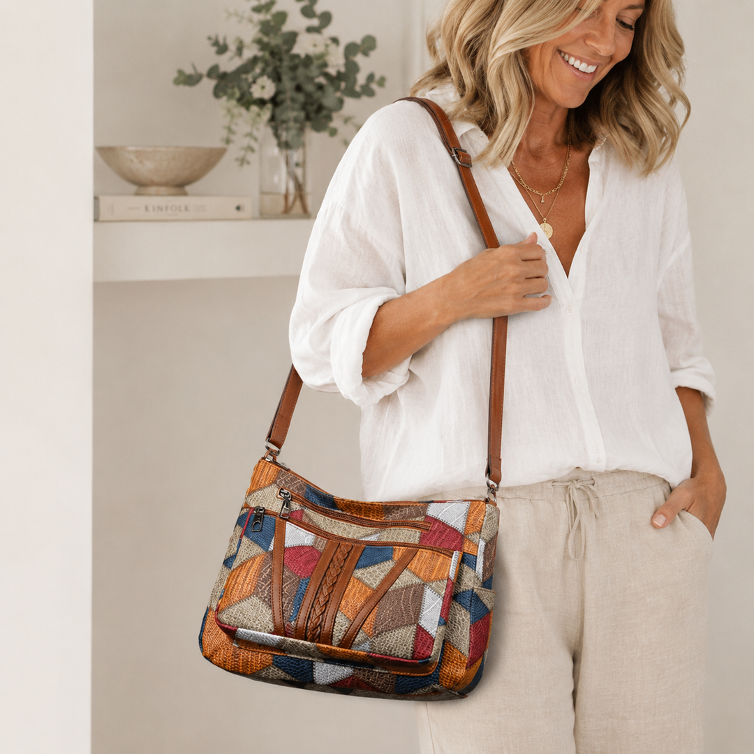 Nella | Borsa patchwork