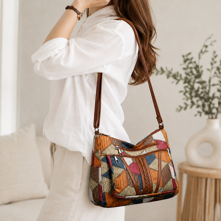 Nella | Borsa patchwork