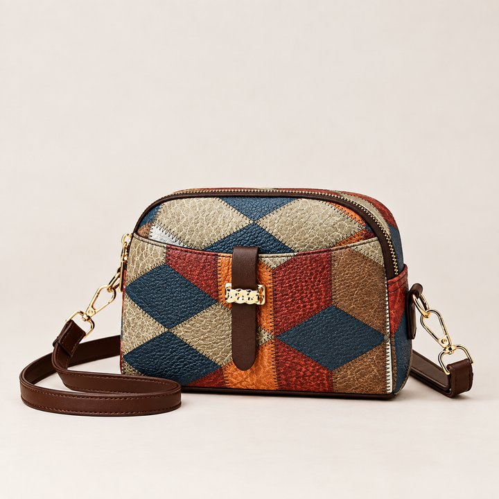 Sienna | Borsa a Tracolla in Stile Patchwork