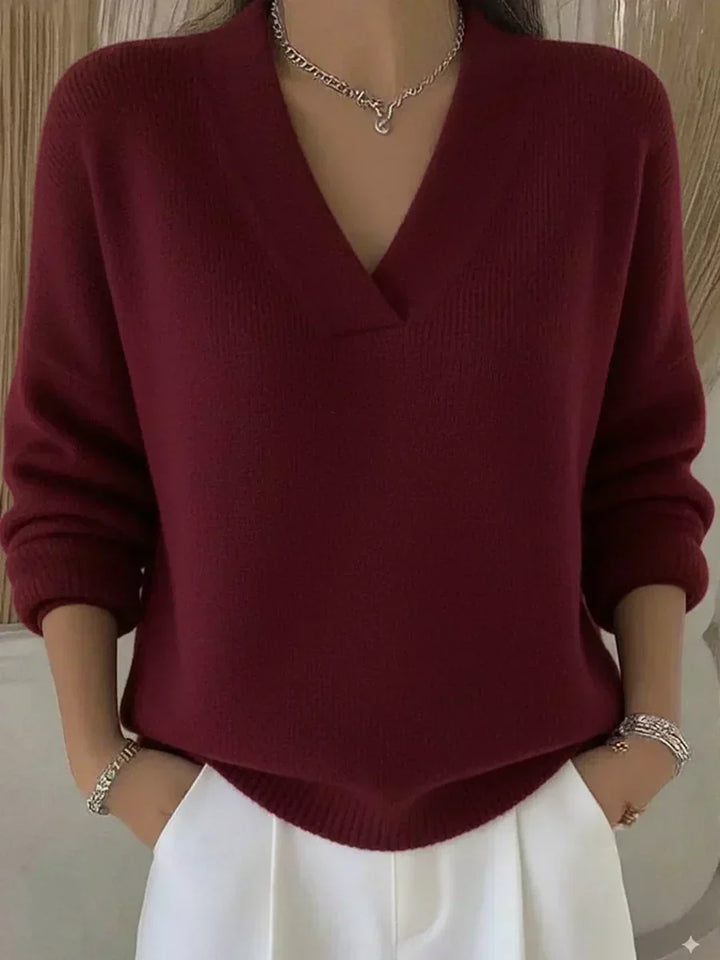 Antonia | Maglione Oversize con Collo a V