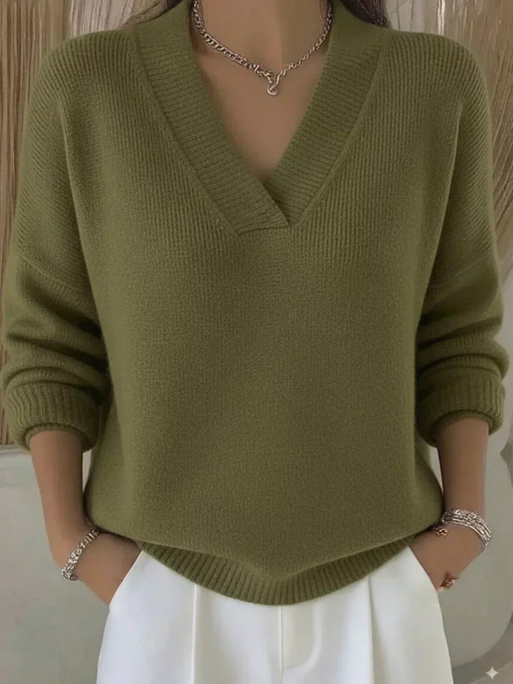 Antonia | Maglione Oversize con Collo a V