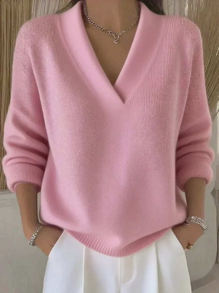 Antonia | Maglione Oversize con Collo a V