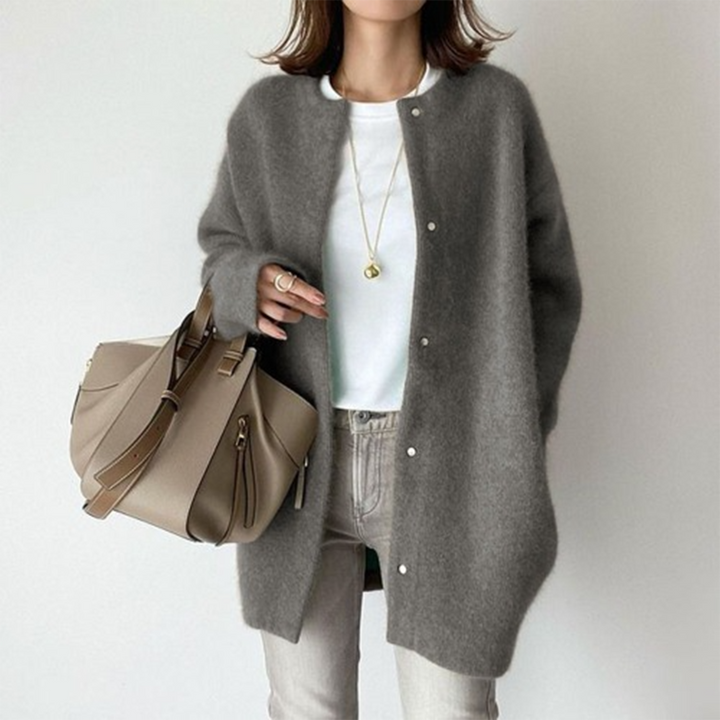 Alicia | Cardigan lungo in maglia morbida