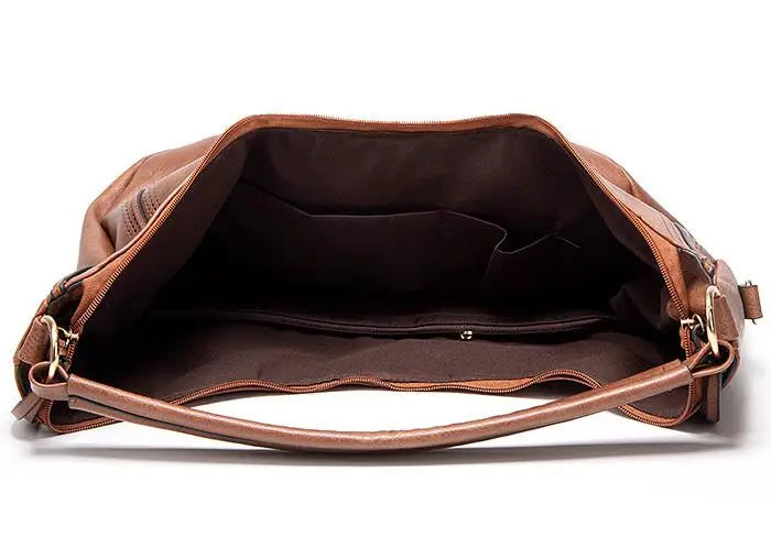 Leontina | Borsa a spalla in pelle vintage