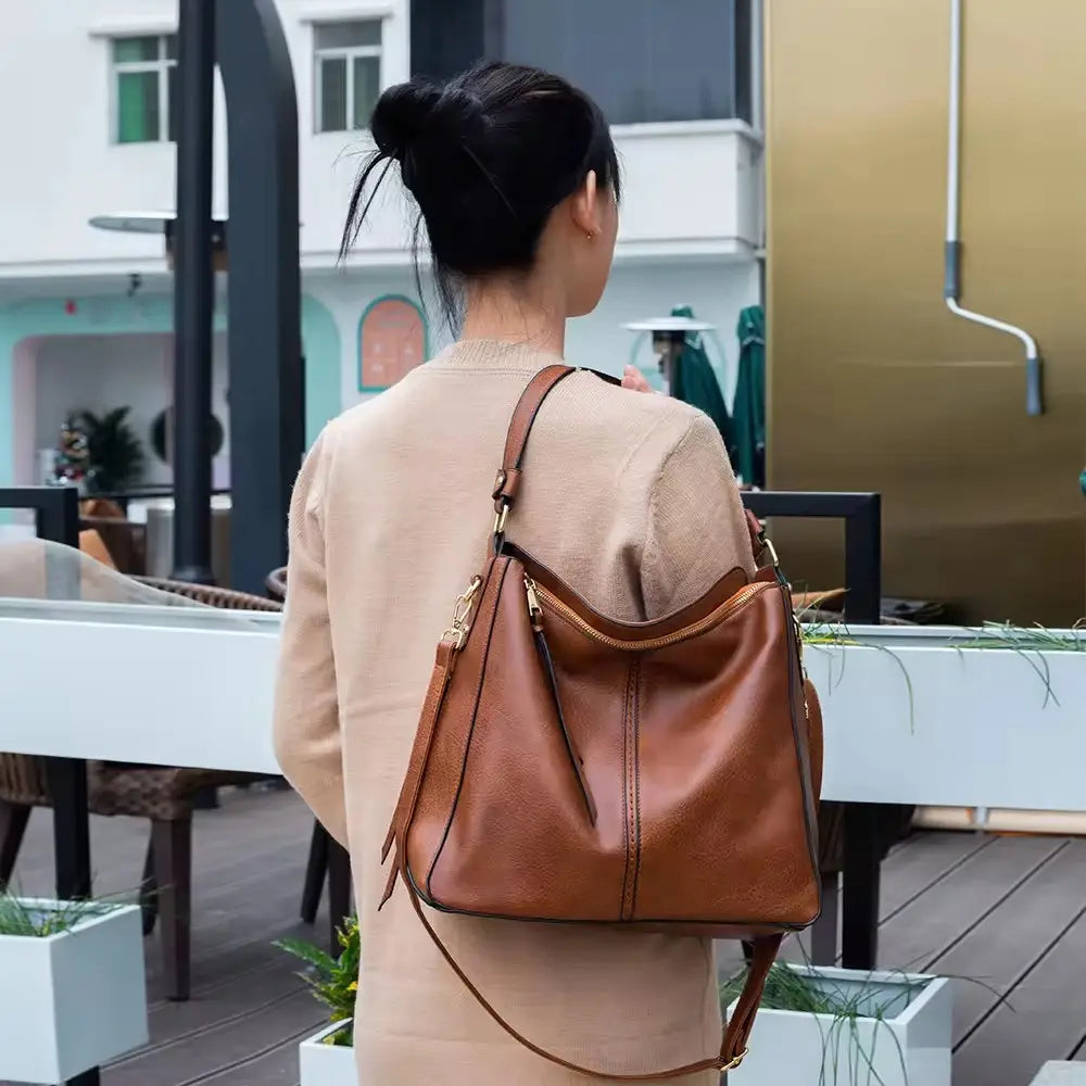 Graziella | Trio di Borse Hobo in Ecopelle