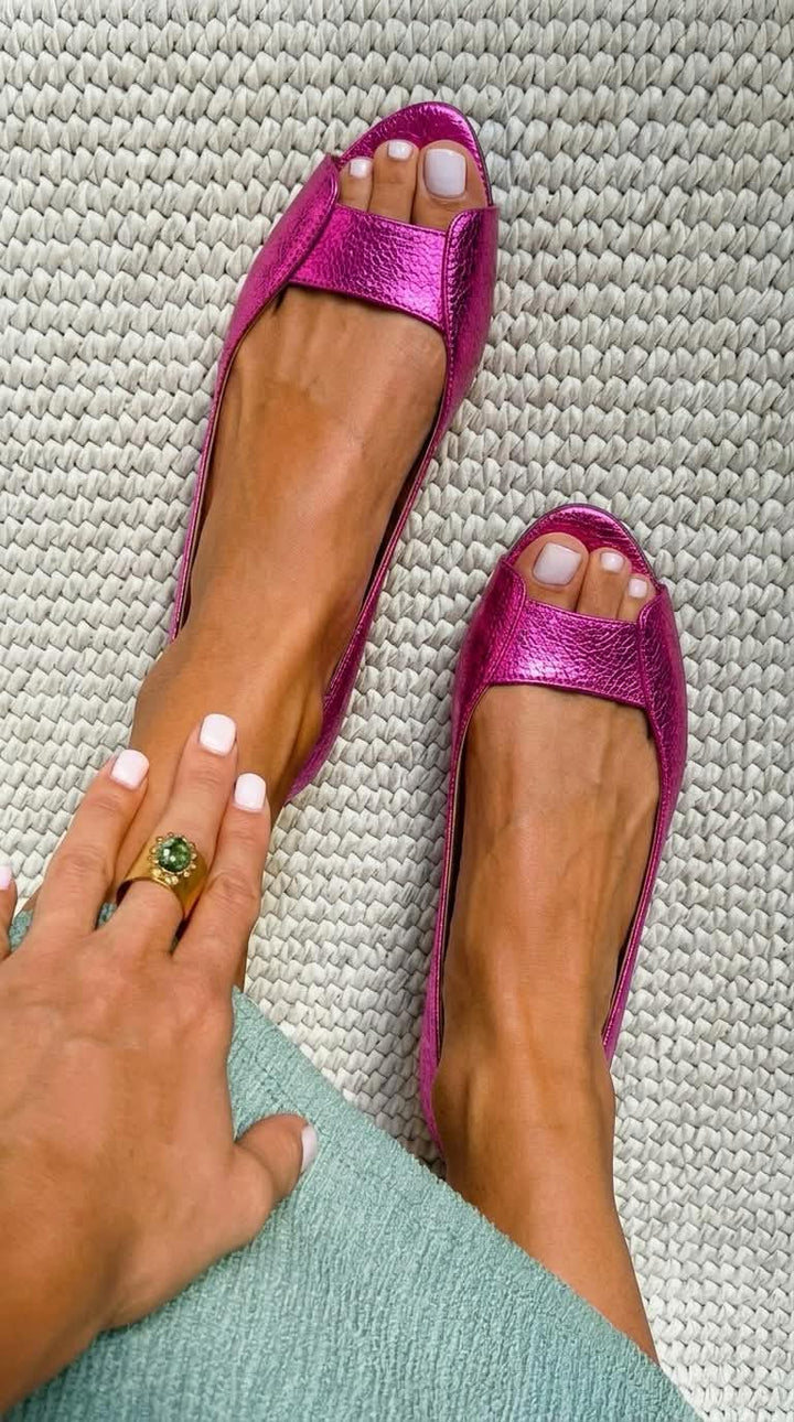 Adelina | Sandali Dorati Comfort Chic