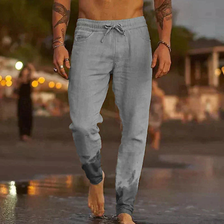 Valentina | Pantaloni da Spiaggia in Lino