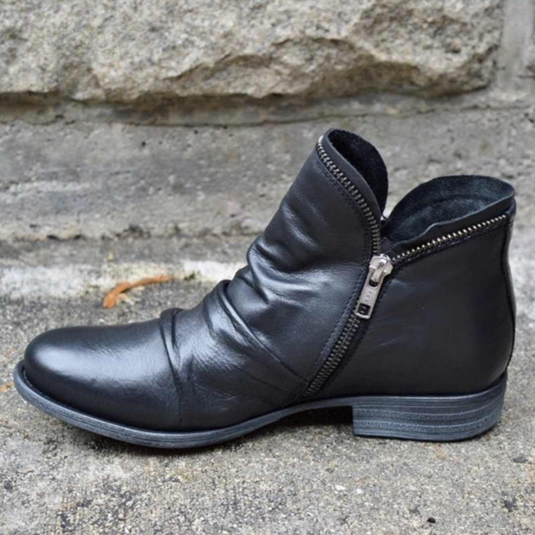 Prisca | Stivaletti con zip laterale