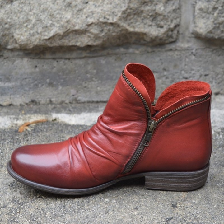 Prisca | Stivaletti con zip laterale