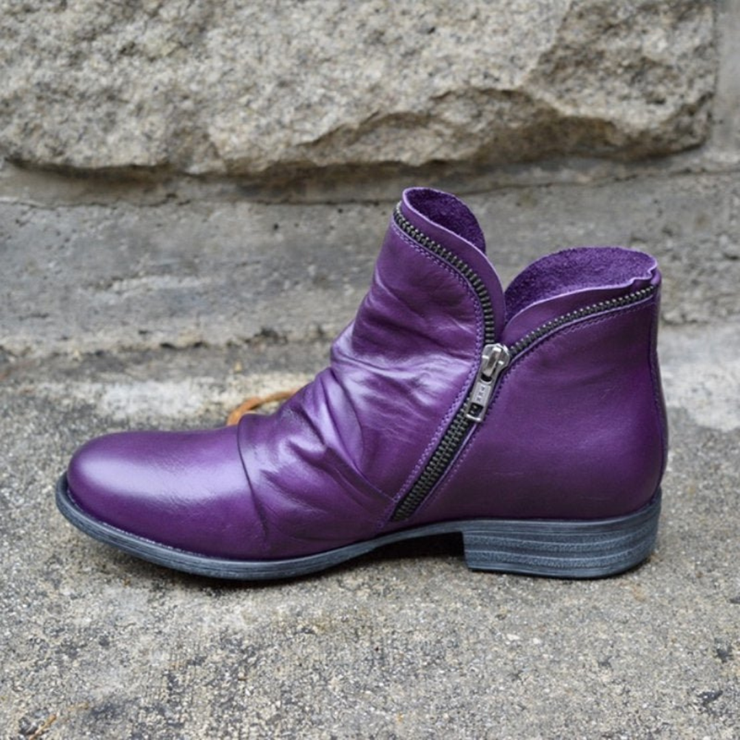 Prisca | Stivaletti con zip laterale
