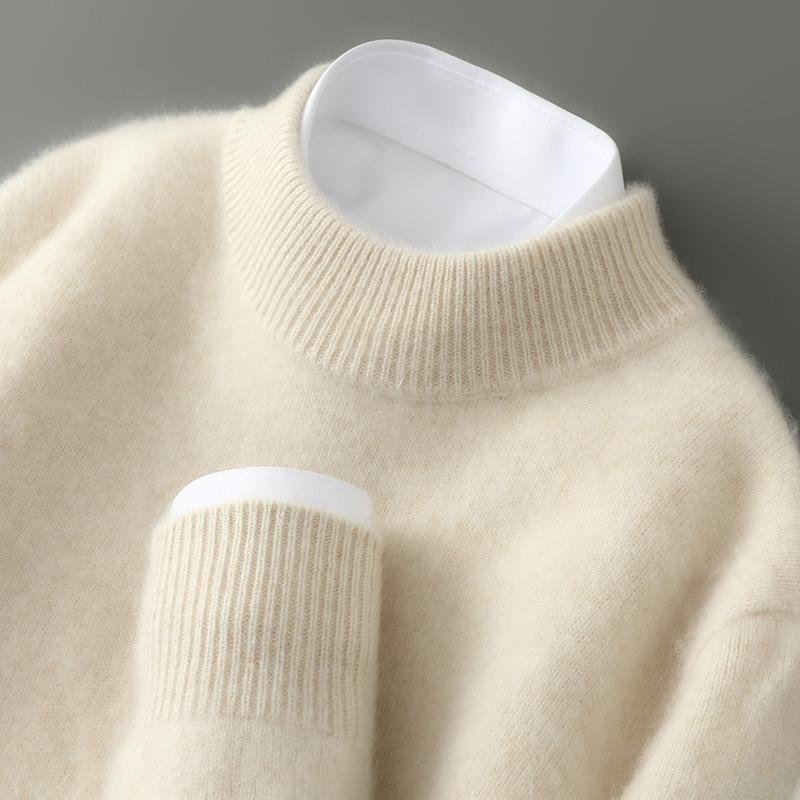 Albina | Maglione in misto cashmere con collo alto