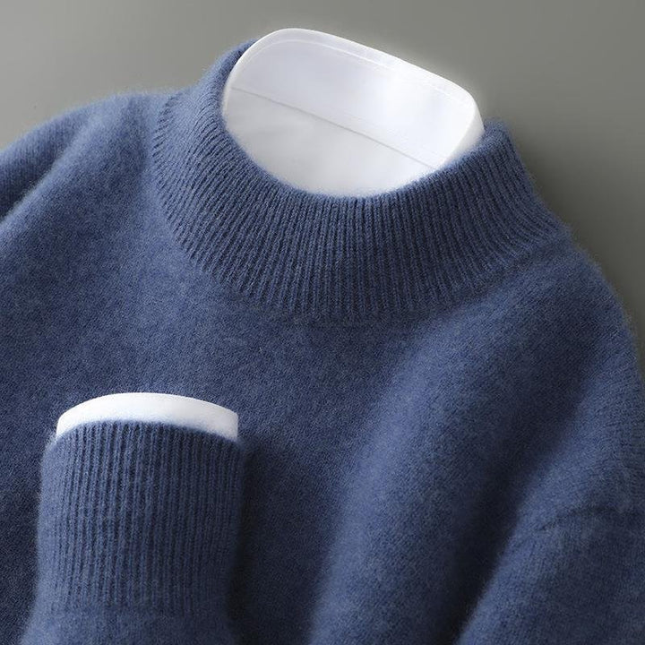 Albina | Maglione in misto cashmere con collo alto