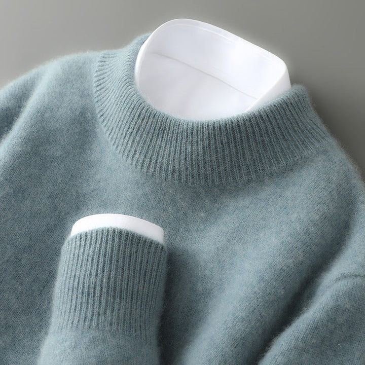 Albina | Maglione in misto cashmere con collo alto