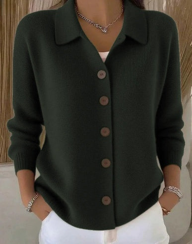 Marisol | Maglione con Collo e Bottoni