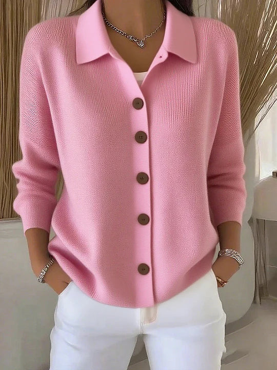 Marisol | Maglione con Collo e Bottoni
