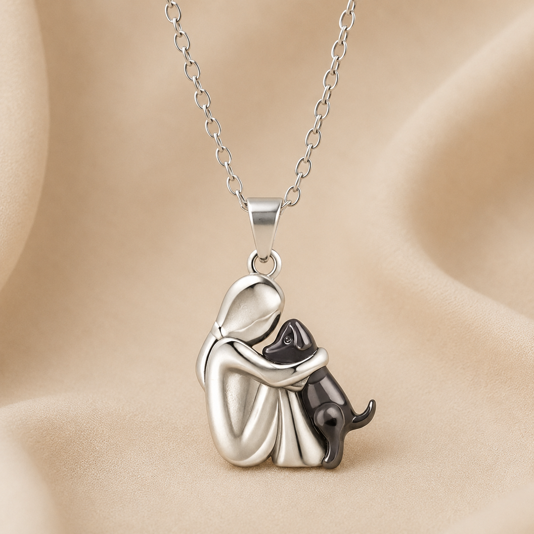 Amorina | Collana con silhouette del tuo animale