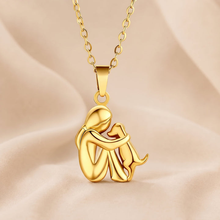 Amorina | Collana con silhouette del tuo animale