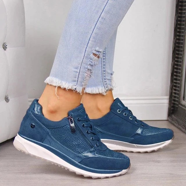 Candida | Sneakers Ortopediche con Zip