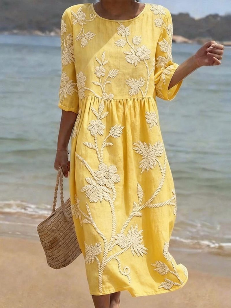 Santina | Abito Casual Fiorito
