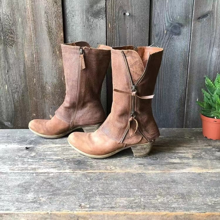 Ondina | Stivali western in pelle