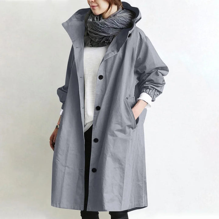 Arabella | Trench Lungo con Cappuccio