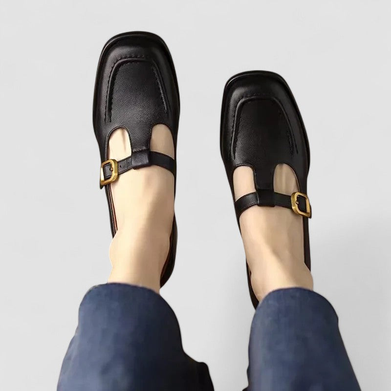 Florinda | Scarpe Basse con Cinturino a T