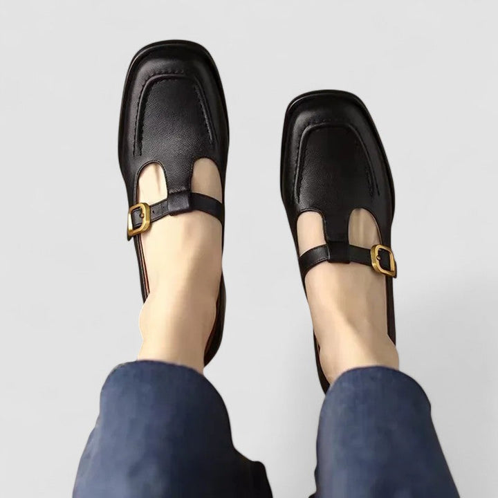 Florinda | Scarpe Basse con Cinturino a T