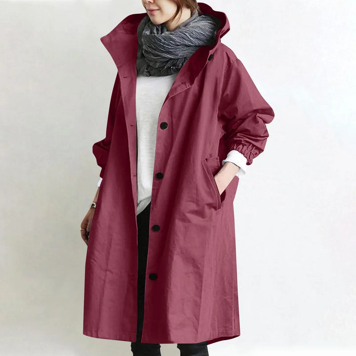 Arabella | Trench Lungo con Cappuccio