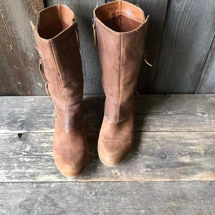 Ondina | Stivali western in pelle