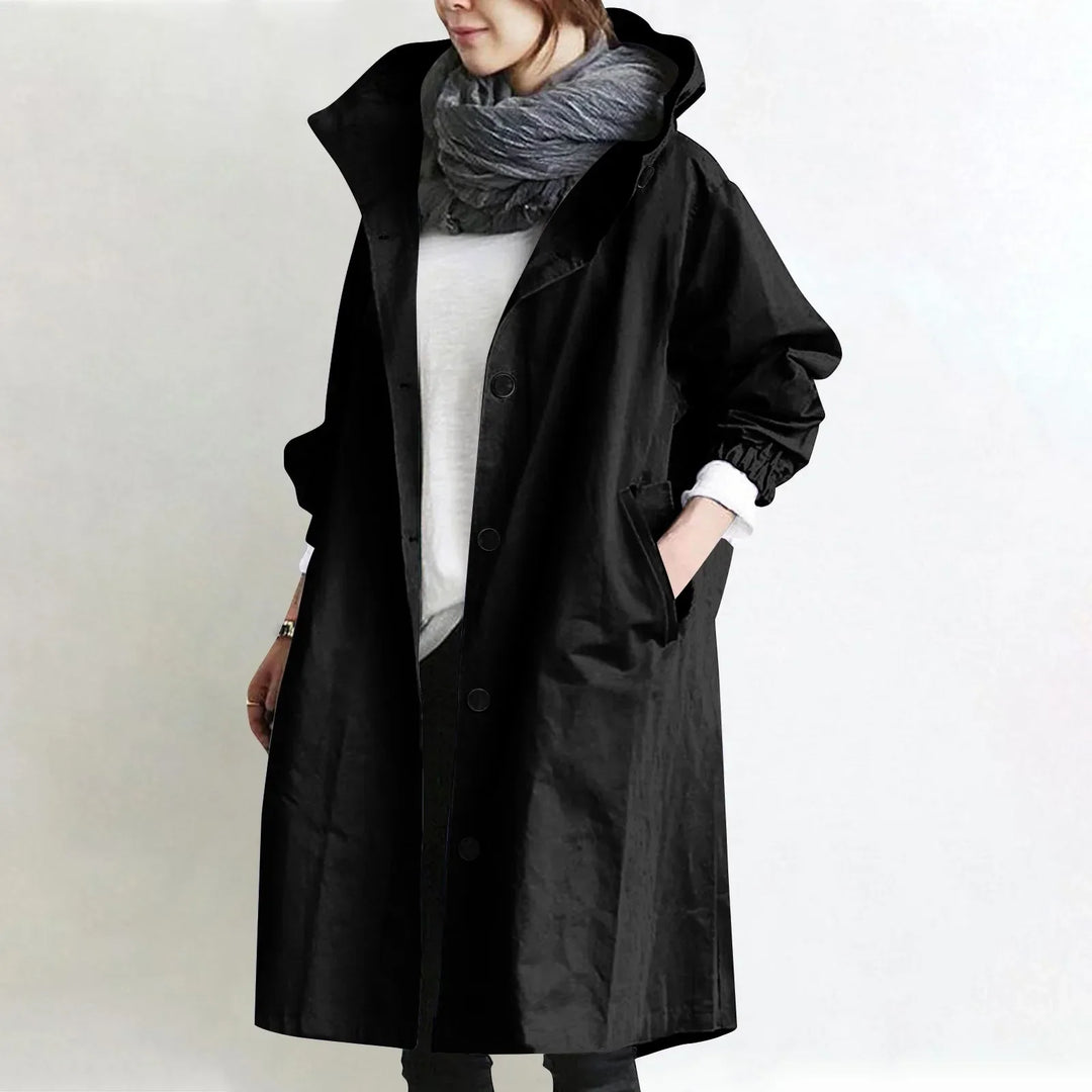 Arabella | Trench Lungo con Cappuccio