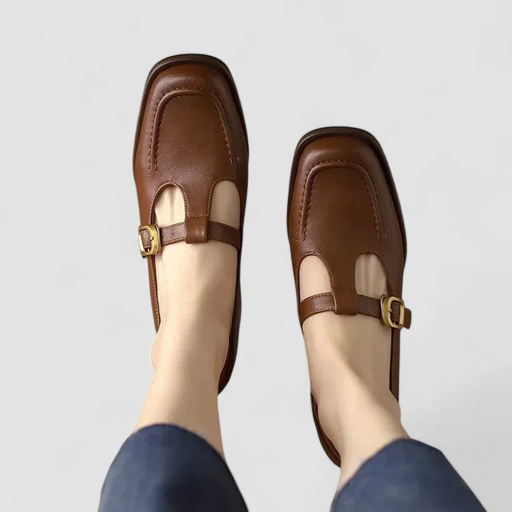 Florinda | Scarpe Basse con Cinturino a T